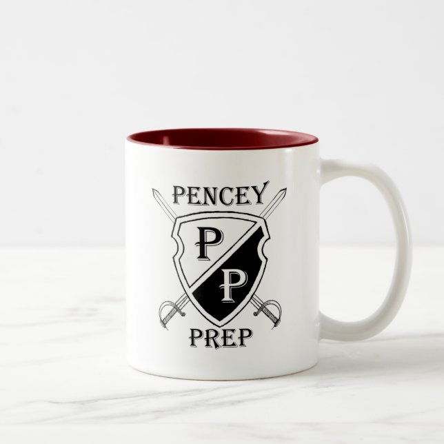 Caneca De Café Em Dois Tons Preparação de Pencey (Direita)
