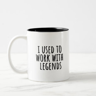 Caneca De Café Em Dois Tons Presente de Aposentadoria Chefe, Presente de Despe
