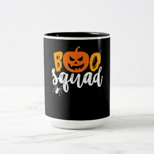 Caneca De Café Em Dois Tons Presente de aranha   Esquadrão de Boo - Halloween 