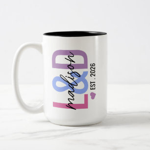 Caneca De Café Em Dois Tons Presente de Enfermeira de Trabalho e Parto Present