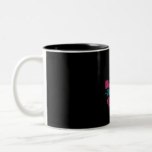 Caneca De Café Em Dois Tons Presente de Enfermeira Enfermeiro médio de Nacho