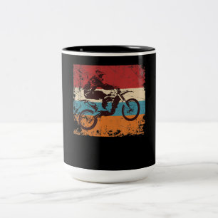 Caneca De Café Em Dois Tons Presente De Motocross Legal Para Motocross Para Mo