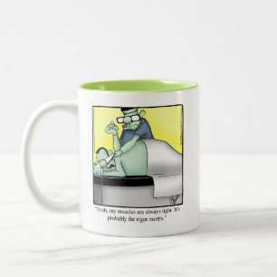 Caneca De Café Em Dois Tons Presente de Mug Humor de Café Masseuse