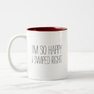 Caneca De Café Em Dois Tons Presente de Natal para namorado - Perfurado à Dir