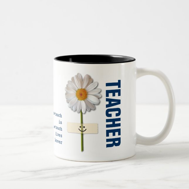 Caneca De Café Em Dois Tons Presente de Nome Personalizado de Apreciação do Pr (Direita)