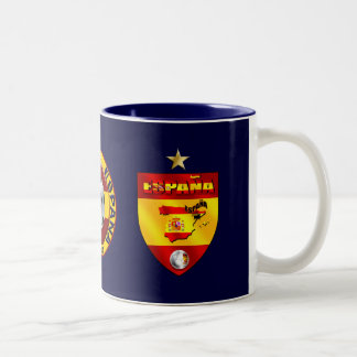 Caneca De Café Em Dois Tons Presente de uma estrela dos campeões de Espana