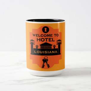 Caneca De Café Em Dois Tons Presente de Visita à Prisão
