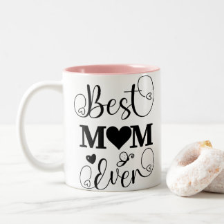 Caneca De Café Em Dois Tons Presente Dia das Mães Lindo
