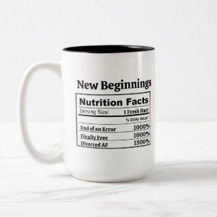 Caneca De Café Em Dois Tons Presente Divorciado(a) Totalmente Livre Piada Tend