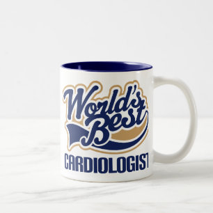 Caneca De Café Em Dois Tons Presente do cardiologista
