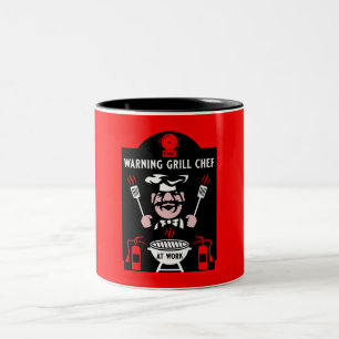Caneca De Café Em Dois Tons Presente do chef de cozinha