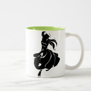 Caneca De Café Em Dois Tons Presente do dançarino da salsa