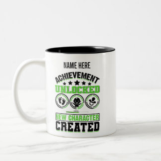 Caneca De Café Em Dois Tons Presente do Dia dos Pais para Papai Personalizado 