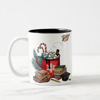 Caneca De Café Em Dois Tons Presente do professor