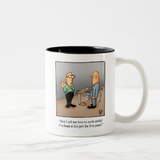 Caneca De Café Em Dois Tons Presente Engraçado de Humor Mug