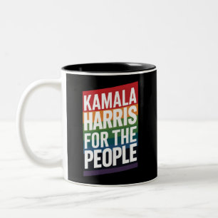 Caneca De Café Em Dois Tons Presente engraçado de orgulho gay lésbico LGBTQ Ka