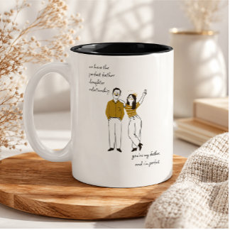 Caneca De Café Em Dois Tons Presente engraçado do Dia dos Pais
