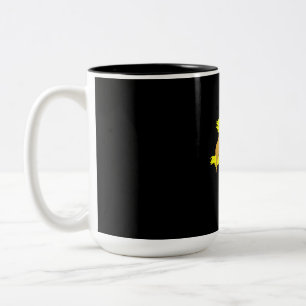 Caneca De Café Em Dois Tons Presente Equestre   Estou Com O Vento