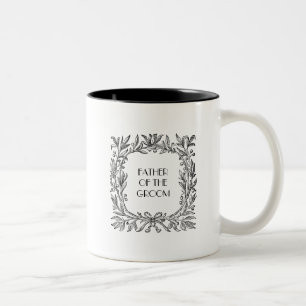 Caneca De Café Em Dois Tons Presente Estético Vitoriano, Pai Do Agrupamento,