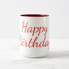 Caneca De Café Em Dois Tons Presente Marrom