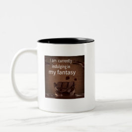 Caneca De Café Em Dois Tons Presente para amantes de chocolate me entregando à