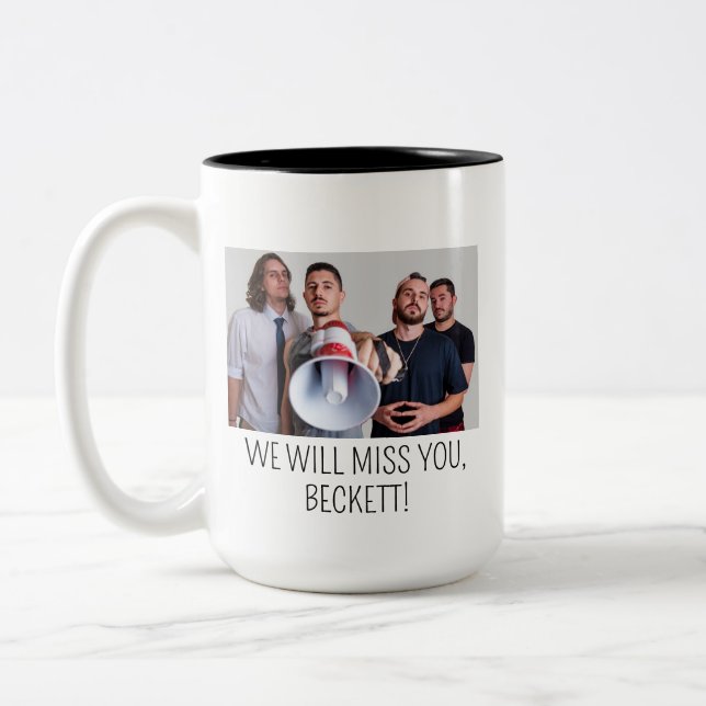Caneca De Café Em Dois Tons Presente para Colega Aposentado, Eu Costumava Trab (Esquerda)