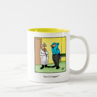 Caneca De Café Em Dois Tons Presente para golfistas no Humor Mug