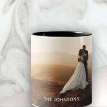 Presente para Mug de Foto Moderno Personalizado