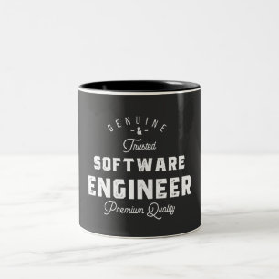Caneca De Café Em Dois Tons Presente para o Engenheiro de software