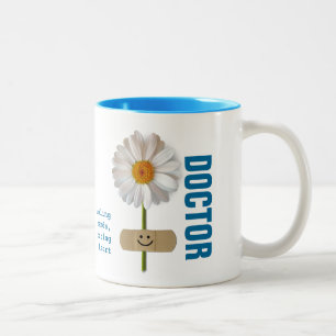 Caneca De Café Em Dois Tons Presente Personalizado de Apreciação de Daisy Do