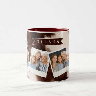 Caneca De Café Em Dois Tons Presente Personalizado de Estilo Western Cowgirl c