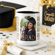 Presente Personalizado de Nome e Foto de Graduado