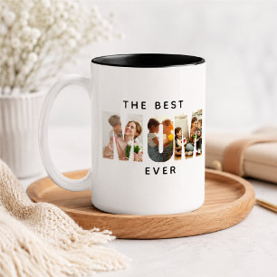 Caneca De Café Em Dois Tons Presente Personalizado para o Dia das Mães