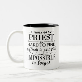 Caneca De Café Em Dois Tons Presente Personalizado para Padre Uma Viagem de Pa