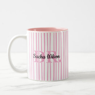 Caneca De Café Em Dois Tons Presente Personalizado para Profissional Médico