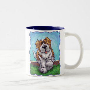 Caneca De Café Em Dois Tons Presentes & acessórios de St Bernard