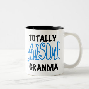 Caneca De Café Em Dois Tons Presentes azuis totalmente impressionantes do
