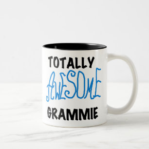 Caneca De Café Em Dois Tons Presentes azuis totalmente impressionantes dos