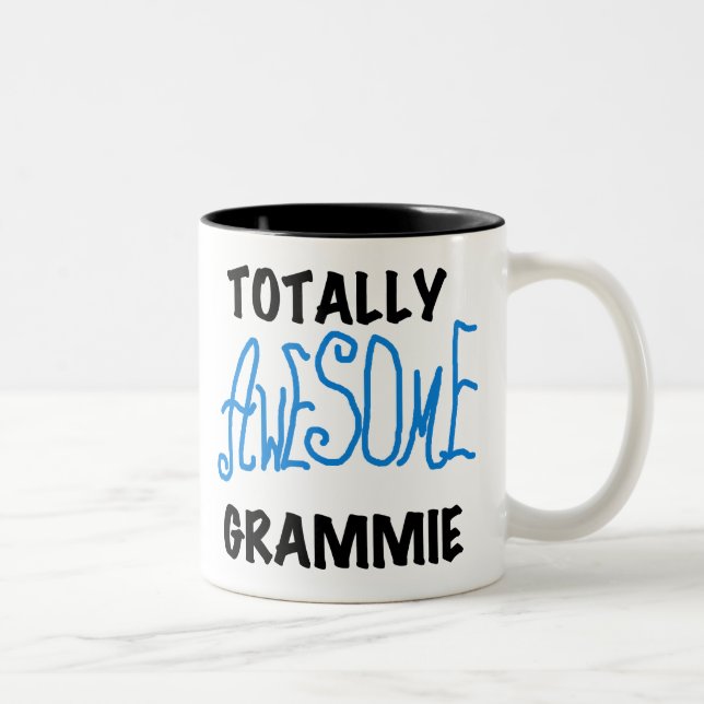 Caneca De Café Em Dois Tons Presentes azuis totalmente impressionantes dos (Direita)
