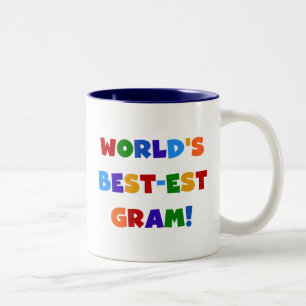 Caneca De Café Em Dois Tons Presentes brilhantes das cores do grama do