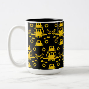 Caneca De Café Em Dois Tons Presentes de British Narrowboat