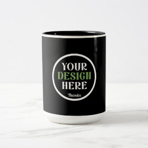 Caneca De Café Em Dois Tons Presentes de Casamento Personalizados, Elegantes, 