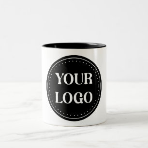 Caneca De Café Em Dois Tons Presentes de Casamento Personalizados, Elegantes e