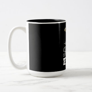 Caneca De Café Em Dois Tons Presentes de Casamento | Você Faz Meu Coração Sorr