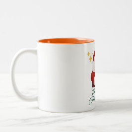 Caneca De Café Em Dois Tons Presentes de Natal