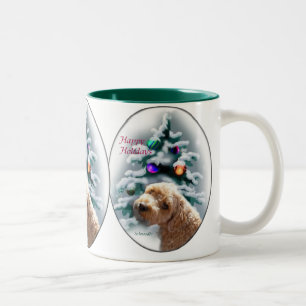 Caneca De Café Em Dois Tons Presentes de Natal Schnoodle