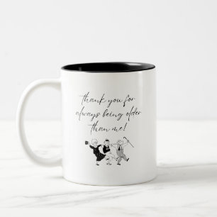 Caneca De Café Em Dois Tons Presentes Divertidos de Aniversário Para Amigos e 