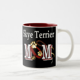 Caneca De Café Em Dois Tons Presentes do Pai Skye Terrier