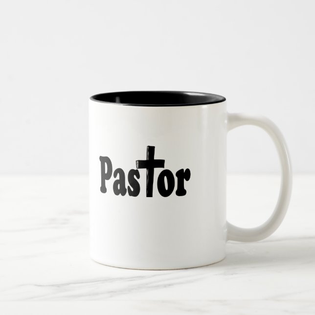 Caneca De Café Em Dois Tons Presentes do Pastor (Direita)