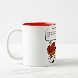 Caneca De Café Em Dois Tons Presentes engraçados do psiquiatra